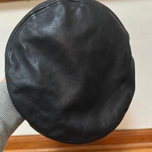 & Other Stories Leather Beret